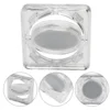 New 40mm Acrylic Coin Display Case Transparent Box Commemorative Medal Protection Box Handmade Goo Card Coin Protection Box 6