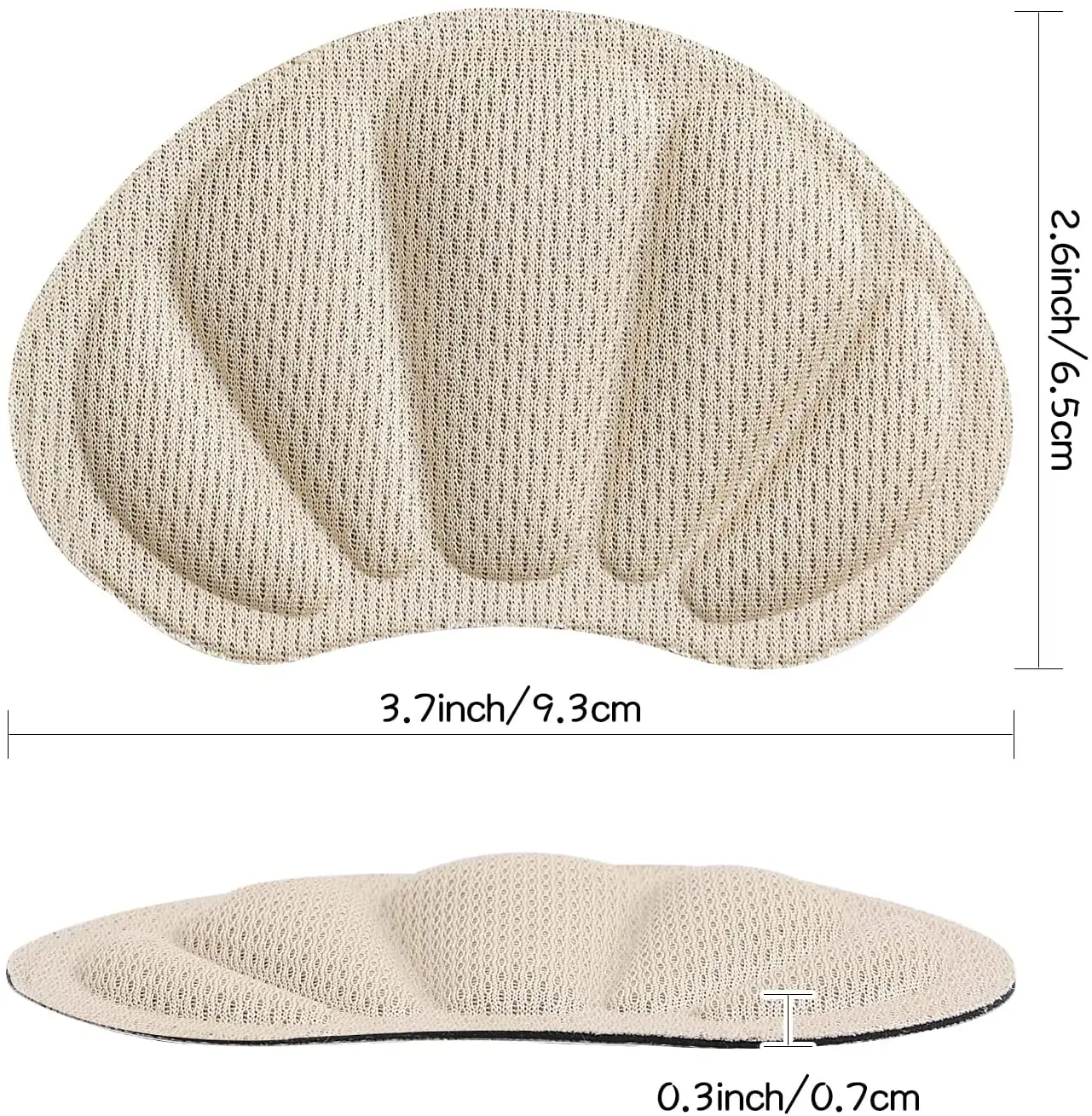 Self-Adhesive Insoles for Sport Running Shoes Adjust Size Heel Liner Grips Protector Sticker Pain Relief Patch Foot Care Pad