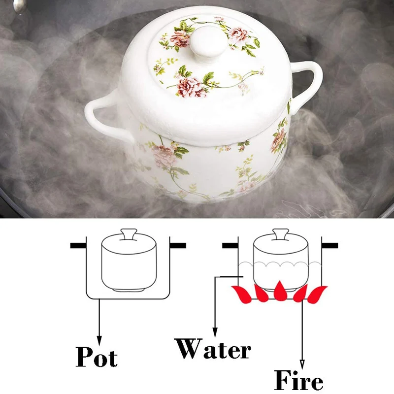 600ml Japanese Ceramic Stew Pot With Lid - Ramen Bowl For Soup, Cereal & More