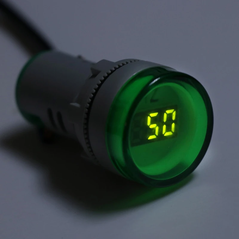 

Round LED Meter 110~380V 22 mm Digital Voltmeter for Home