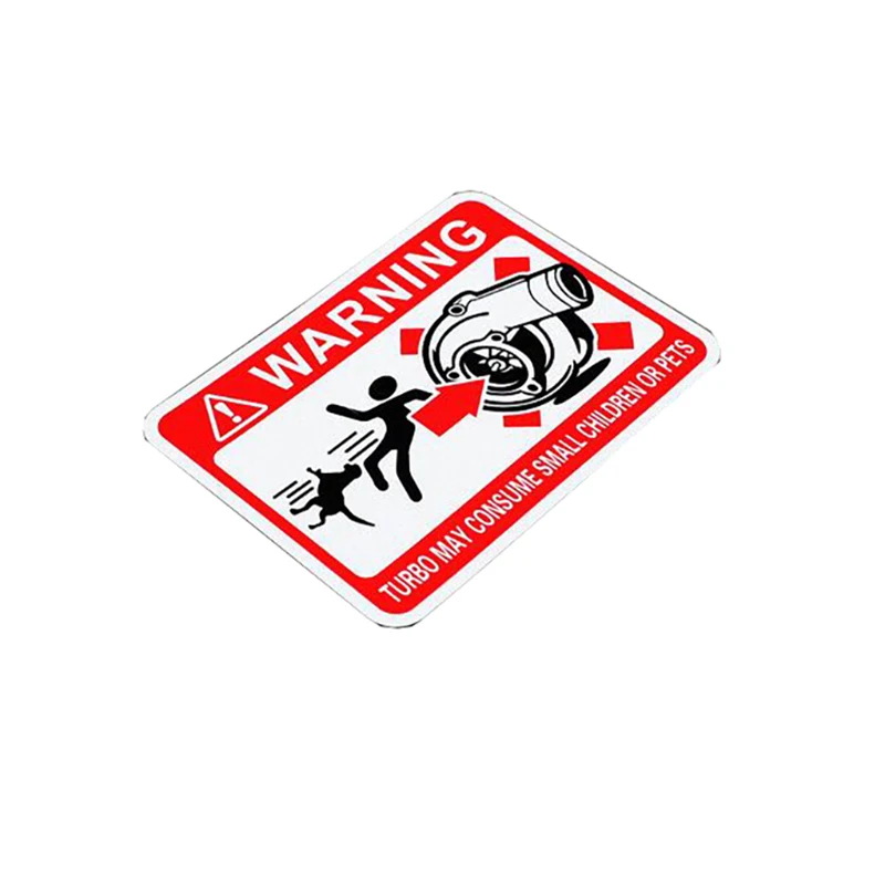 Funny "ET Yeah Aliens Peace Sign" Warning Triangle Decals - 2PC Fluorescent Yellow Laser Reflective Stickers (80x70mm) - View #2