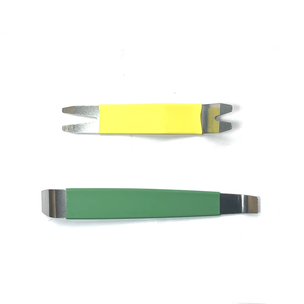 Metal Auto Door Clip Trim Remover Tools Kits Car Interior Dash Radio Audio Installer Pry Car Fastener Disassembly Tool 6