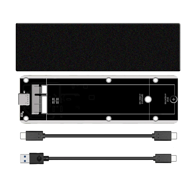 Macbook 2012 Air A1425 A1398 A1465 A1466 SSD 케이스 초박형 알루미늄 합금 USB3.2 GEN2 6Gbps M.2 SATA SSD 박스 SSD 인클로저