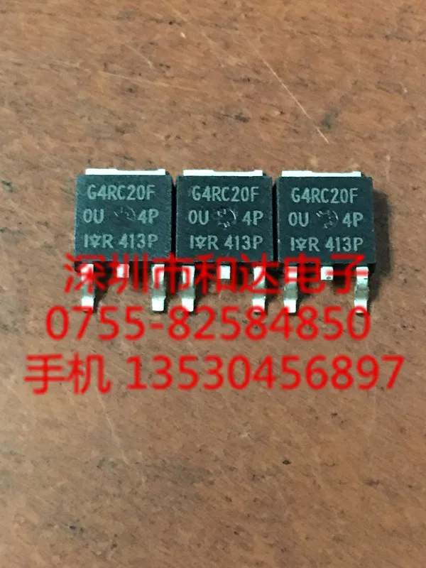 

10 шт. Оригинальный Новый G4RC20F IRG4RC20F TO-252 600V 12A