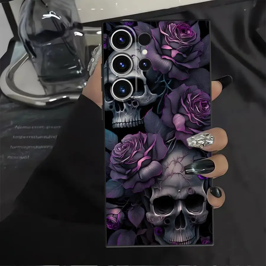 Fashion Pink Skull Phone Cover Case - Stylish Protective Design