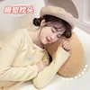 Soft Plush Cloud Flower Cashew Nut Donut Ball Pillow Back Support Plushie Sofa Chair Bed Home Decor Plushie Ladies Gift 5