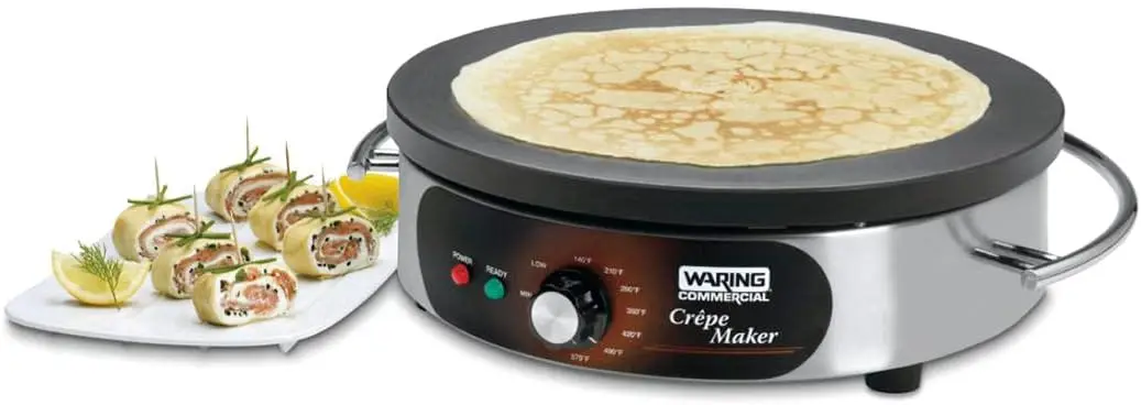 Commercial WSC165BX Crepe Maker, 208V, , Stainless Steel, Silver