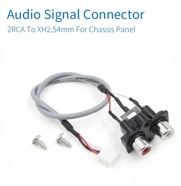 Modulo Connettore RCA 4 Canali – Scheda Segnale Audio 3 Pin Da 4RCA A XH2.54/5.08 - 4