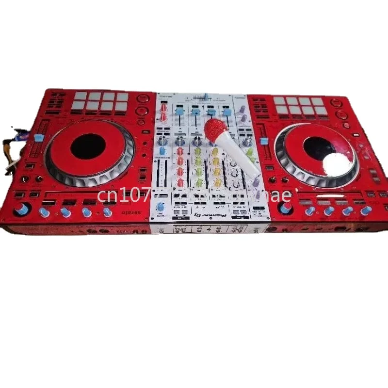 Pegatinas De Piel Roja Y Blanca Para Controladores Personalizables,Ddj-Sz Sz2 Rz Xdj-Xz Rx3 Rx2 Rr, Materiale De Pvc