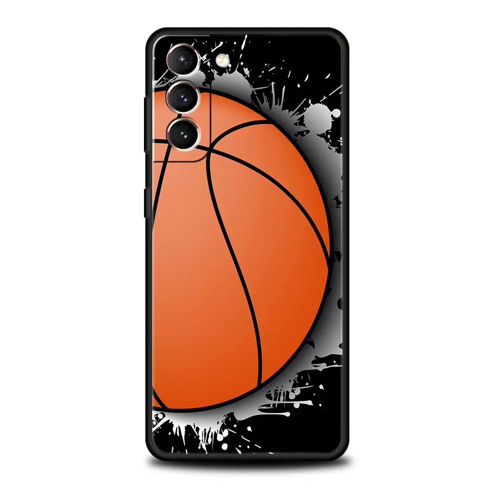 Basketball-Themed Silicone Phone Case Cover