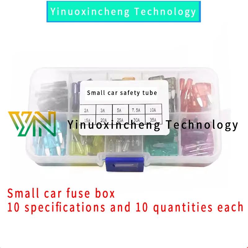 Car fuse insert, small and medium-sized mini box, car fuse, 5A 7.5A 10A 15A 20A 30A 35A 40A mv fuse 11kv 15kv 24kv 33kv 25 1000a medium voltage mv fuse and fuse link