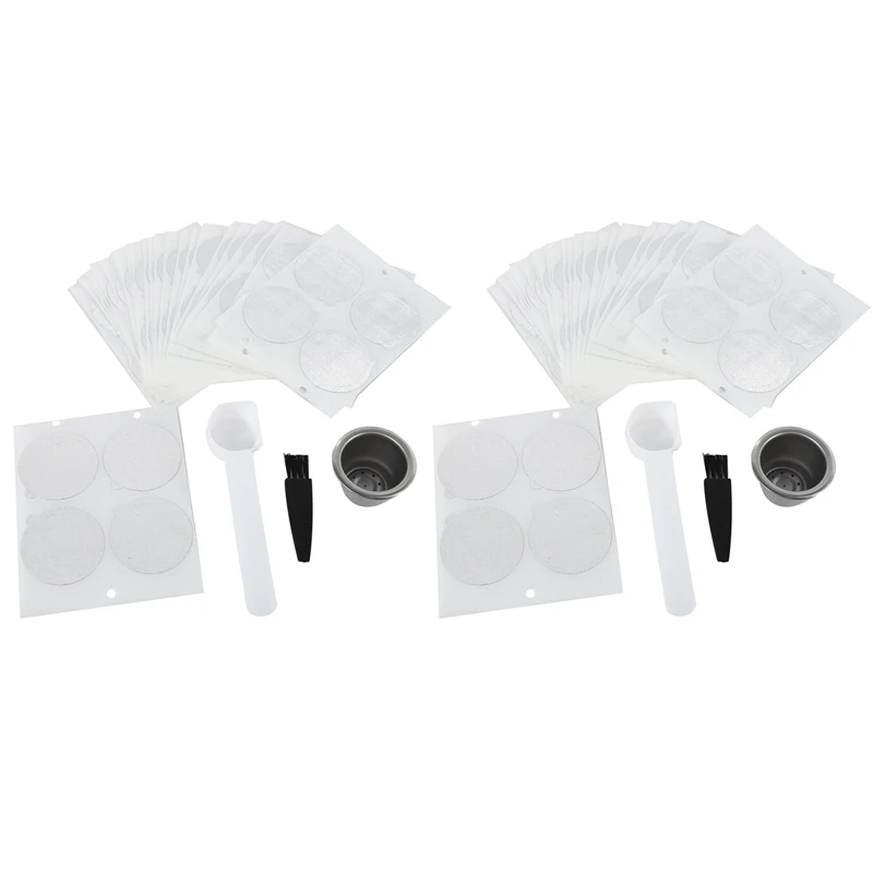 2 Cialde 200 Guarnizioni Capsule Di Caffè Nespresso Riutilizzabili Riutilizzabili Per Macchina Nespresso Macchina Per Caffè Espresso Filtro Per Tazza