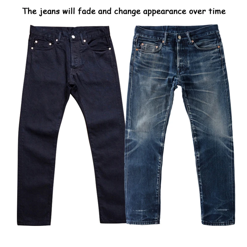 Red Tornado Selvedge Denim Officer Chino Vintage WW2 Military Trousers Slim Fit Blue-Black ONEWASH 6