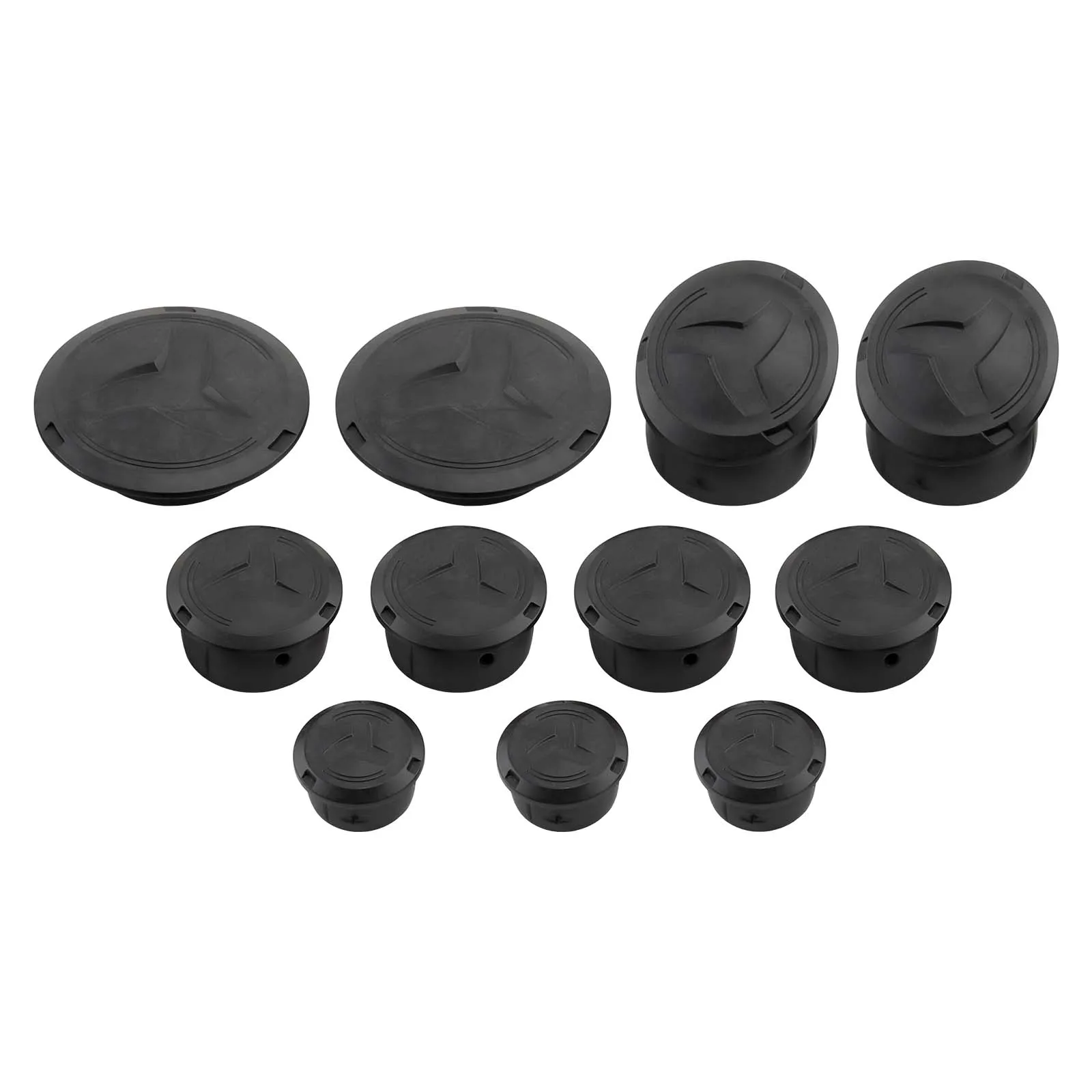 Protection Thermique Carbone Pour BMW R1200 GS / R1250 GS Adventure - Pare-chaleur Einklebeloch Motoshop Carbonio