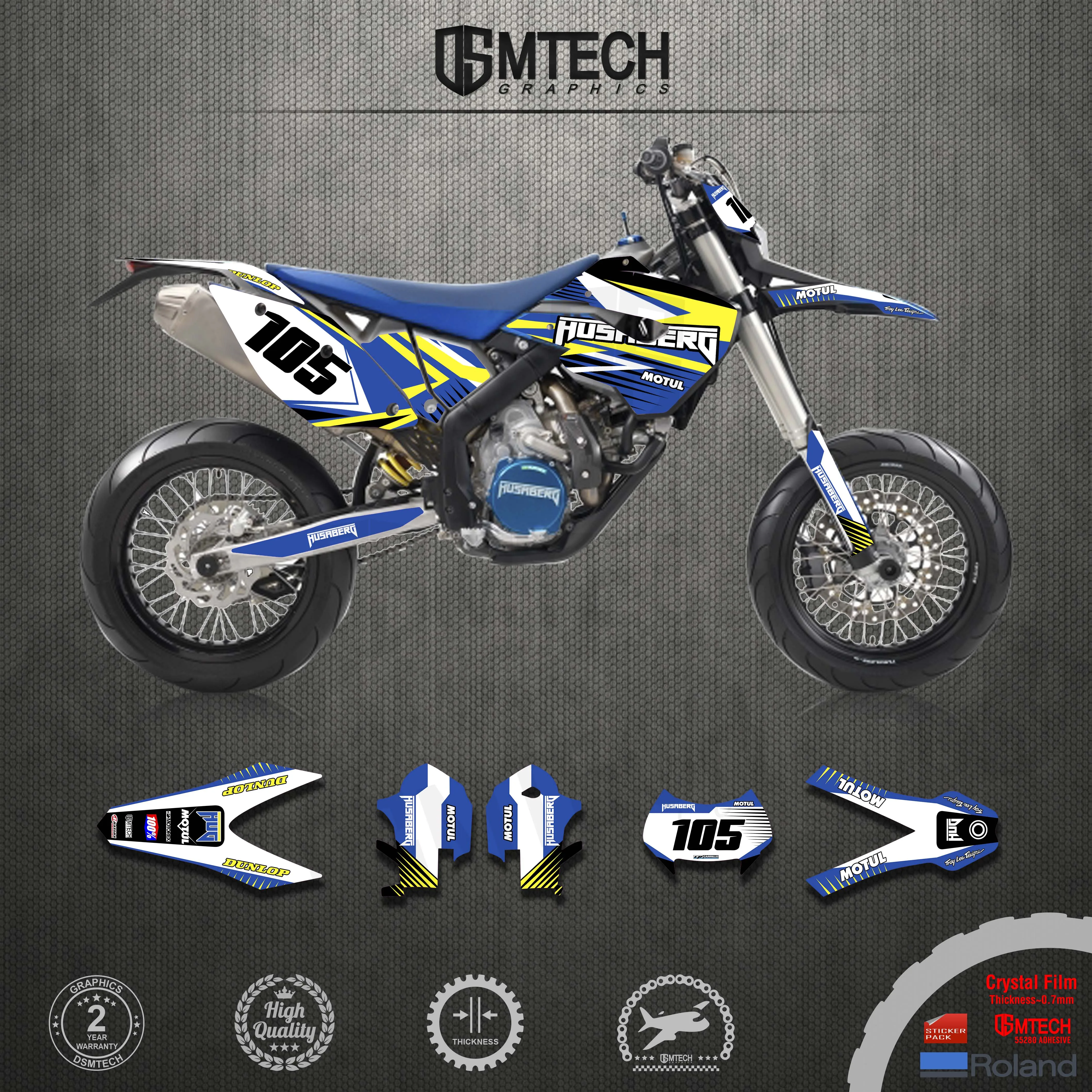 dsmtech-custom-team-graphics-backgrounds-stickers-kit-for-husaberg-2009-2012-fe390-450-570-te250-300-fx450-fs570