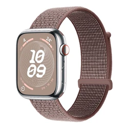 Breathable Nylon Replacement Wristband for Series 11 10 46mm (Smoke purple)