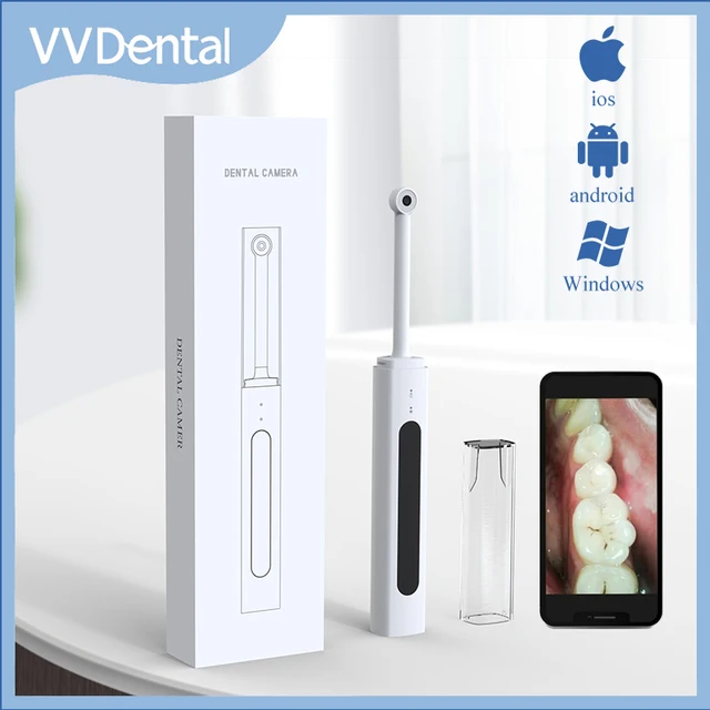 VV Dental Intraoral Camera Wireless Wifi Oral Endoscope Intraoral Teeth Inspection Endoscope Dental Camera for Andorid/iPhone/PC