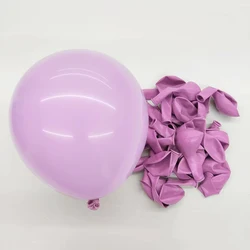 Elegant Purple Latex Balloons Set for Celebrations & Events - Pack of 20 (Pink purple)