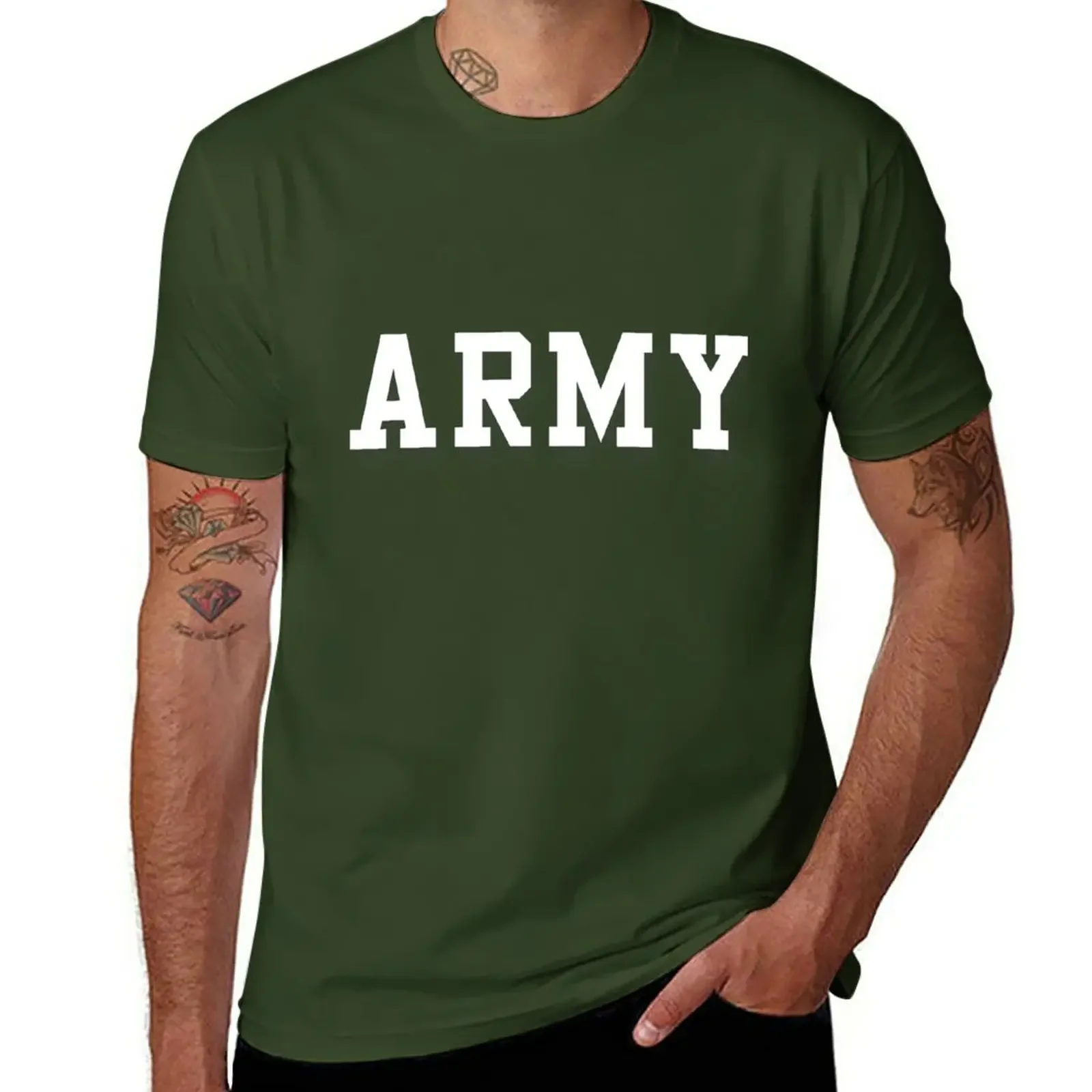 New Army - Cal Tson Zero Day T-Shirt T-Shirt Ad Asciugatura Rapida T-Shirt Corta Da Uomo Alta T-Shirt