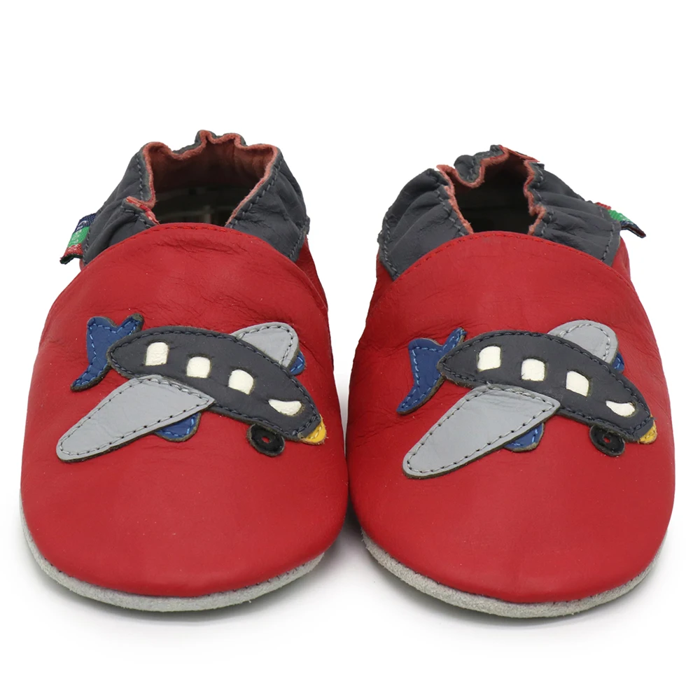 Carozoo – chaussures en cuir de mouton pour bébé garçon et fille, chaussures d'hiver à semelle souple, pantoufles pour enfants, chaussures de berceau, nouvelle collection 002