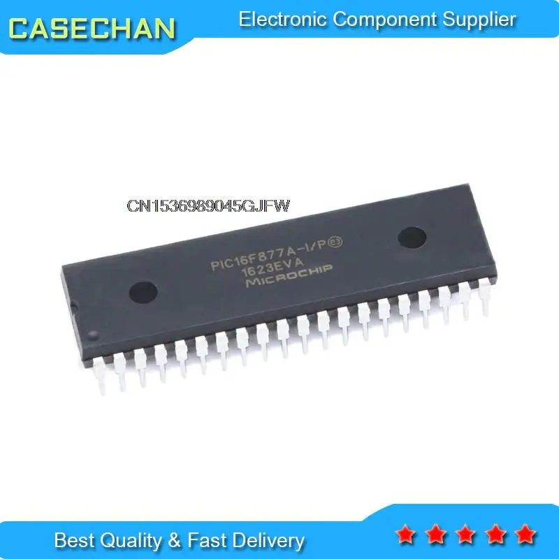 

10PCS PIC16F877A-I/P DIP40 PIC16F874A-I/P PIC16F871-I/P PIC18F452-I/P IDP-40 PIC16F PIC16F877A New Original In Stock IC chip