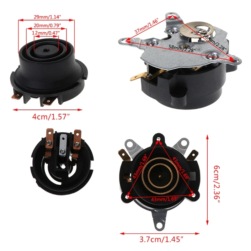 Temperature Control Kettle Top Base Replacement Thermostat Coupler Steam Socket Electric Kettle Repair Part