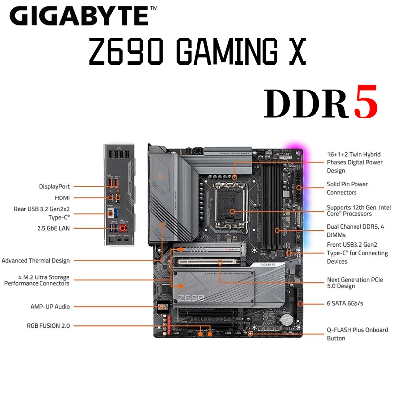 Gigabyte Z690 Gaming X Ddr5 Купить