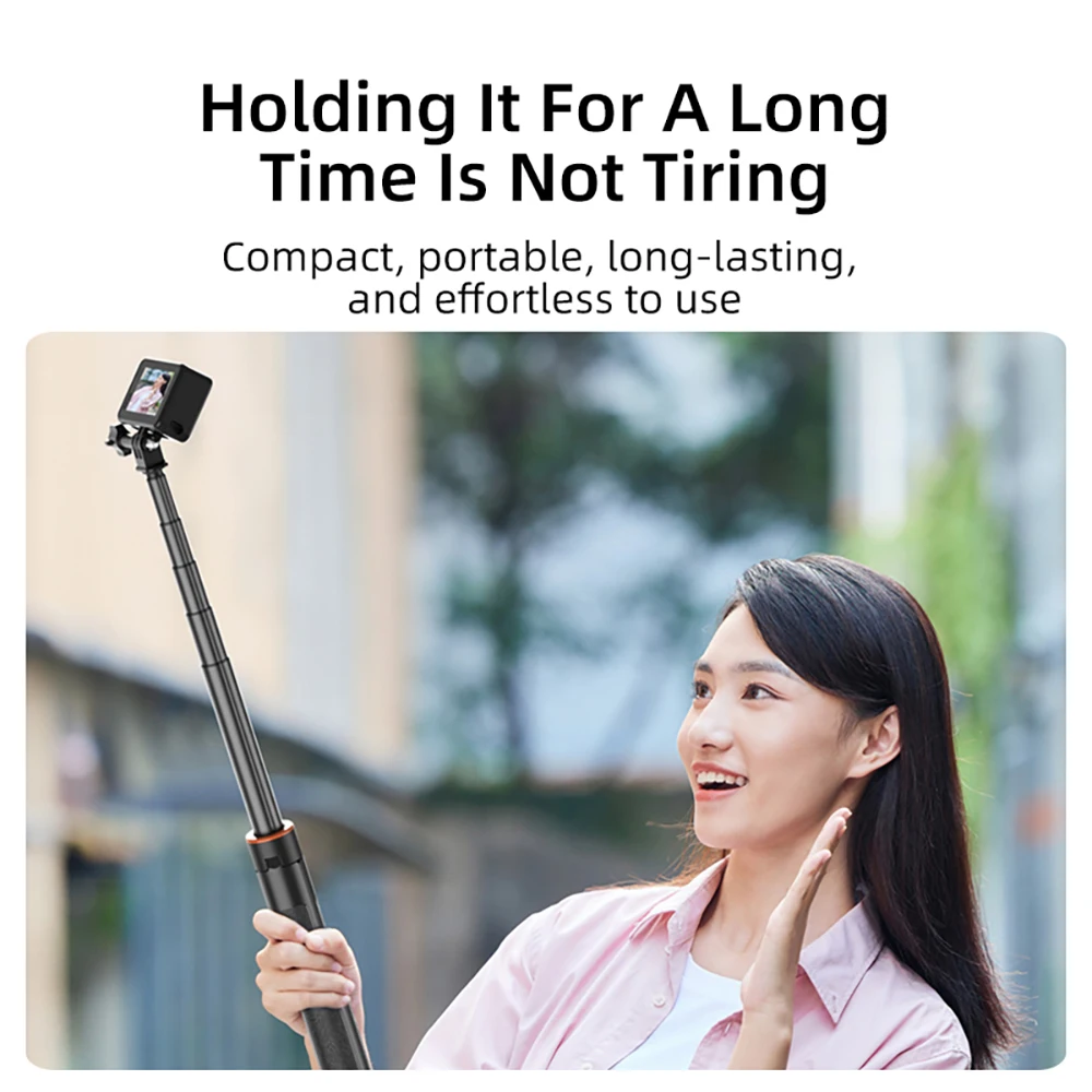 Adjustable 1.38M Selfie Stick Tripod with Extension Rod for Cameras & Accessories