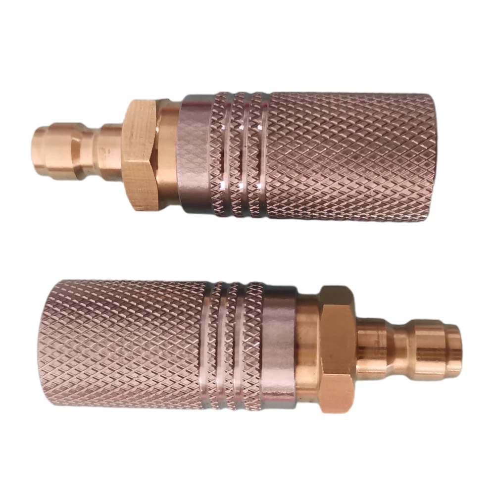 2PCS/Lot Extended Paintball Airsoft PCP Charging Quick Release Adapter 8mm Fill Coupling Socket
