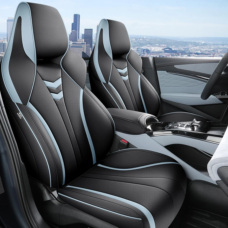 Aoog Fundas De Cuero Para Asiento De Automóvil, Fundas De As