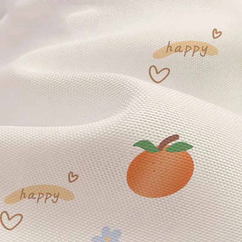 Peach Shower Curtain 180cm &times; 200cm Bright and Colorful Design Waterproof Fabric with 12 Hooks shower curtains