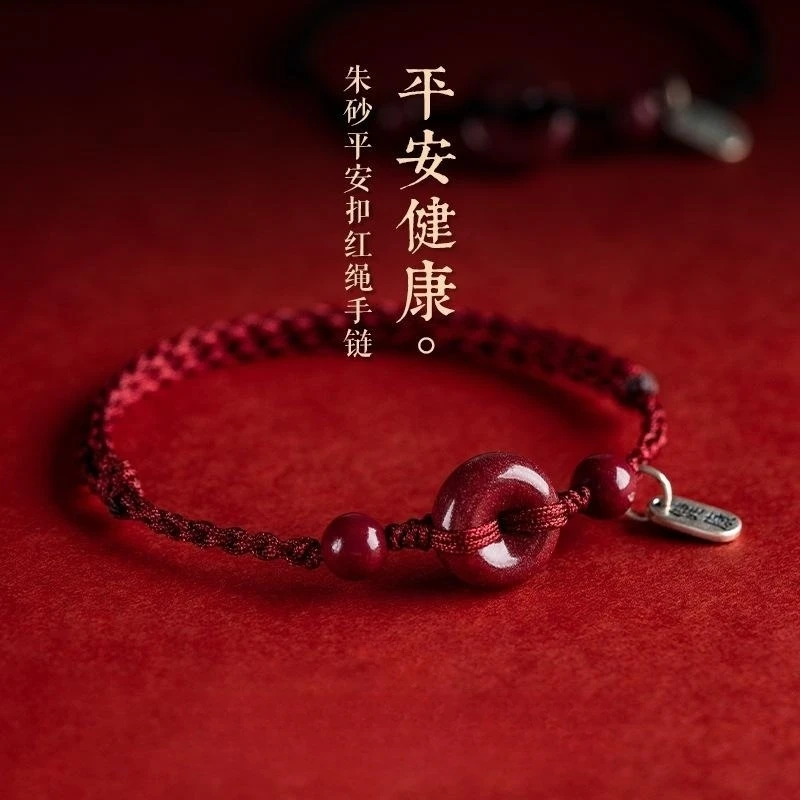 Fashion Size Adjustable Hand Woven Red String Lucky Bracelets Ankle Unisex Blessing Bangles Jewelry Gift