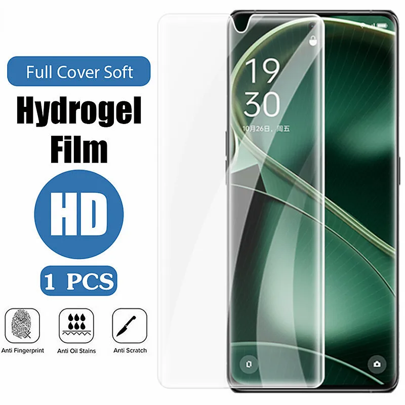 

Защитная пленка на весь экран для мобильного телефона OPPO Find X6 Pro X6Pro PGFM10 HD незакаленная гидравлическая мягкая пленка