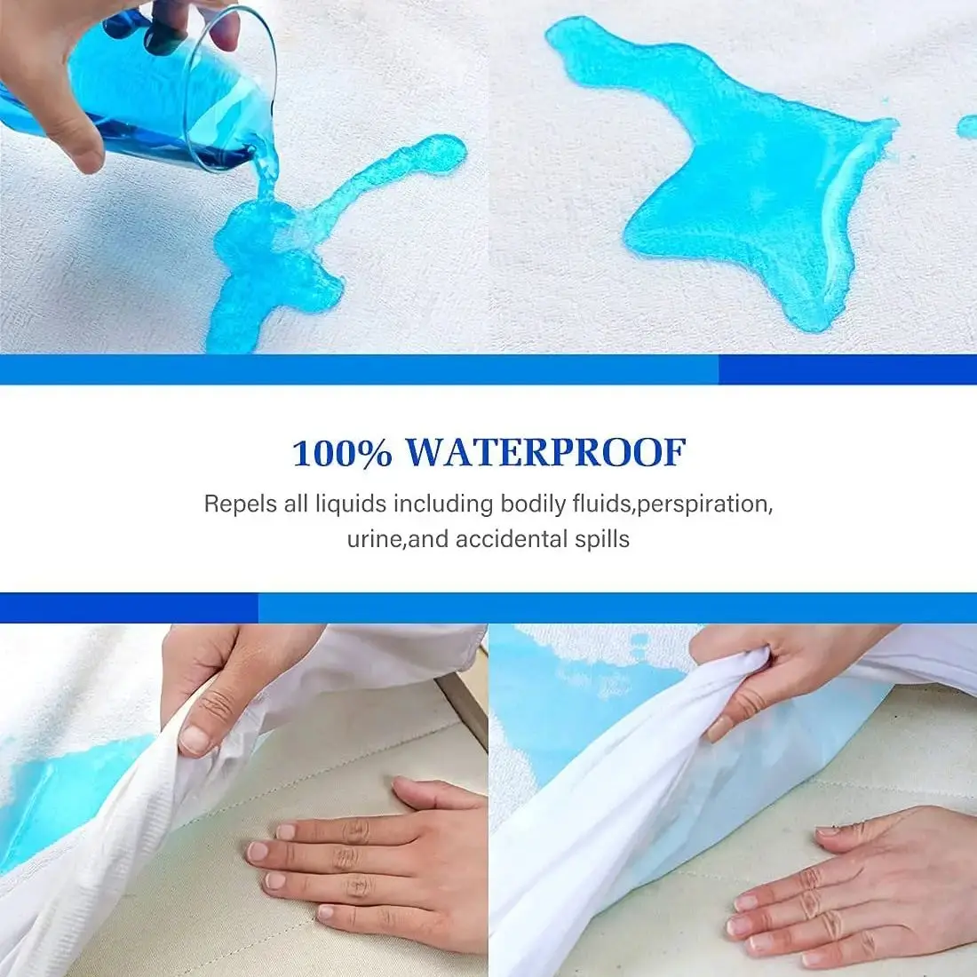 Crib Mattress Waterproof Protector: Anti-Mite & Bed Wetting Shield