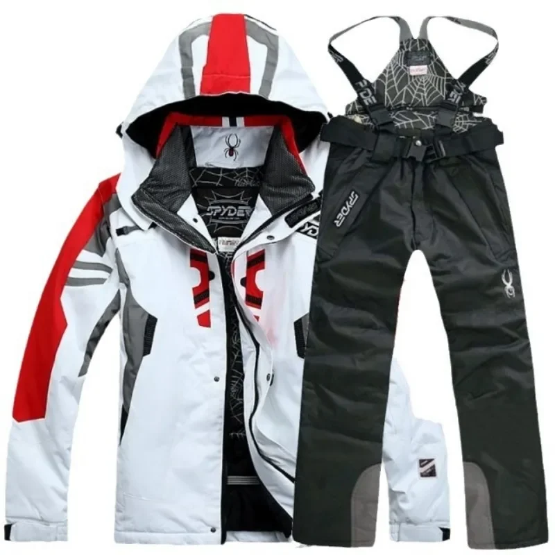Special Offer, Men's Ski Suit, Coat Cotton, Windproof, Waterproof and Breathable Single and Double Board Super Warm Clothes