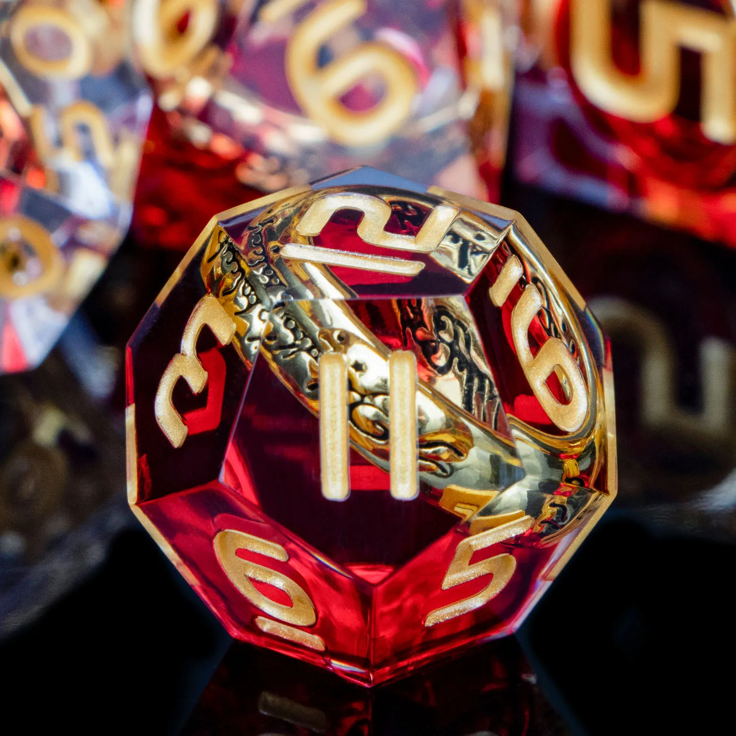 Resin Dice Set for D&D Dungeon and Dragon