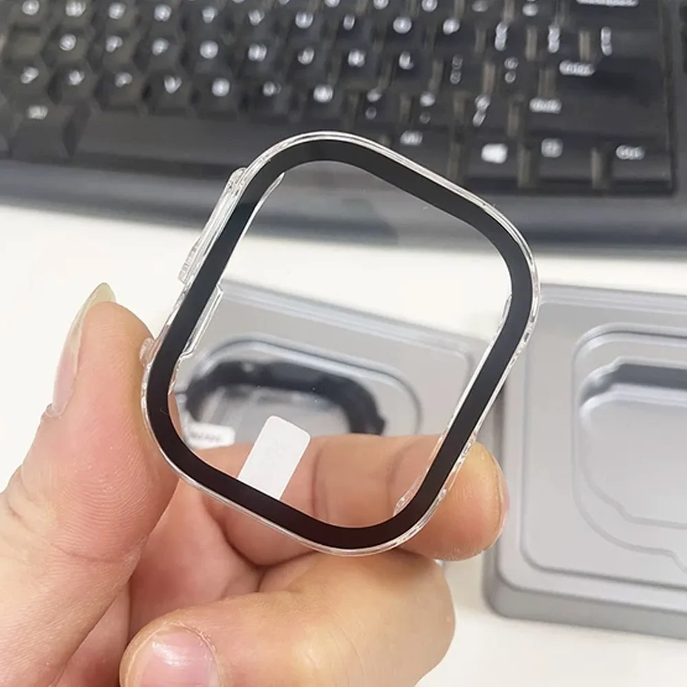 Shockproof Bumper Case with Tempered Glass Screen Protector
