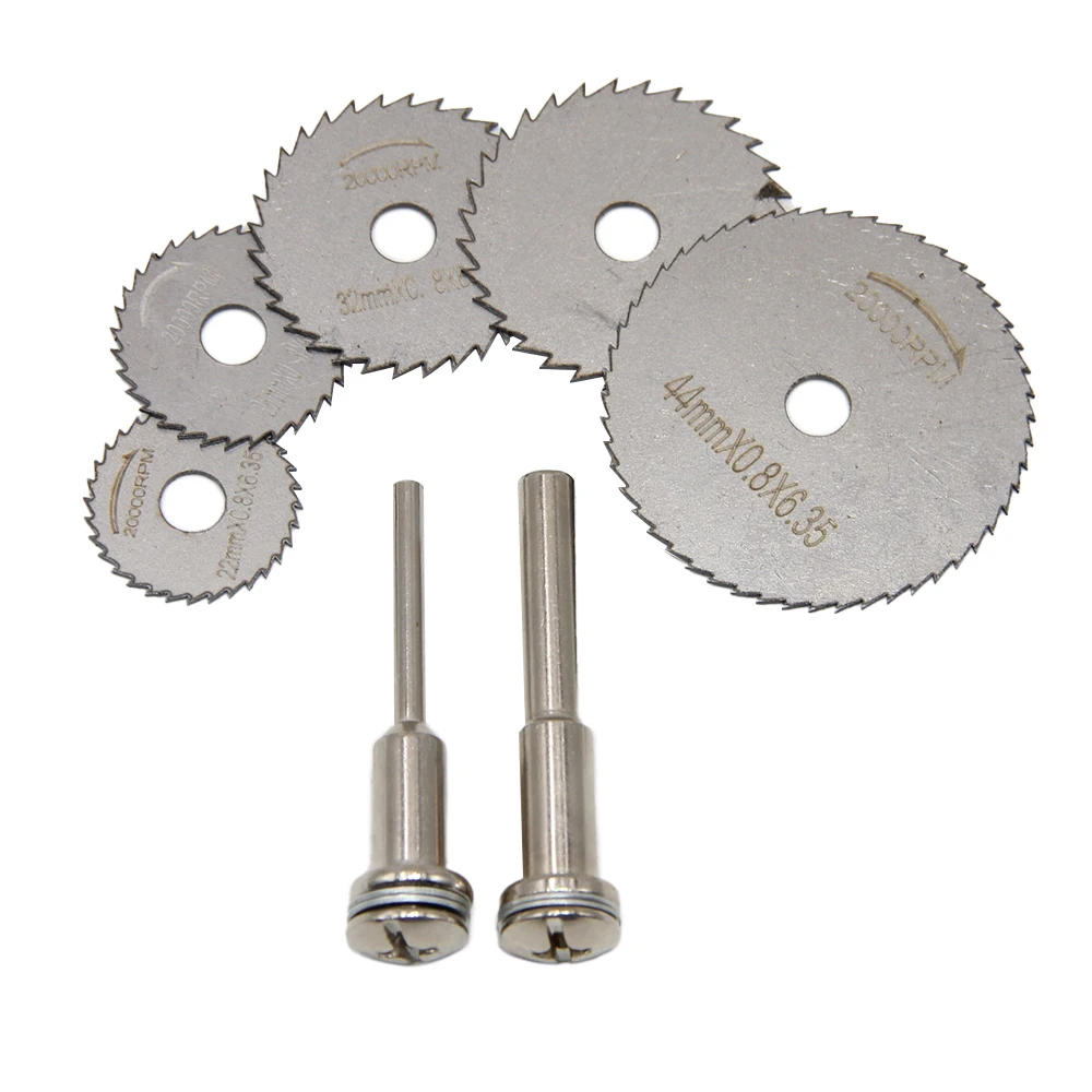 Circular saw blade set detail 3