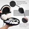 Bluetooth Headset Earphone Hard Case for Sony Headphones Storage Bag Case Portable Travel Shockproof Earbuds Carrying Pouch Bag 3