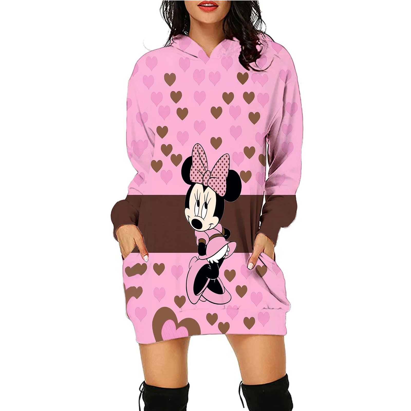 VESTIDO SUDADERA MINNIE