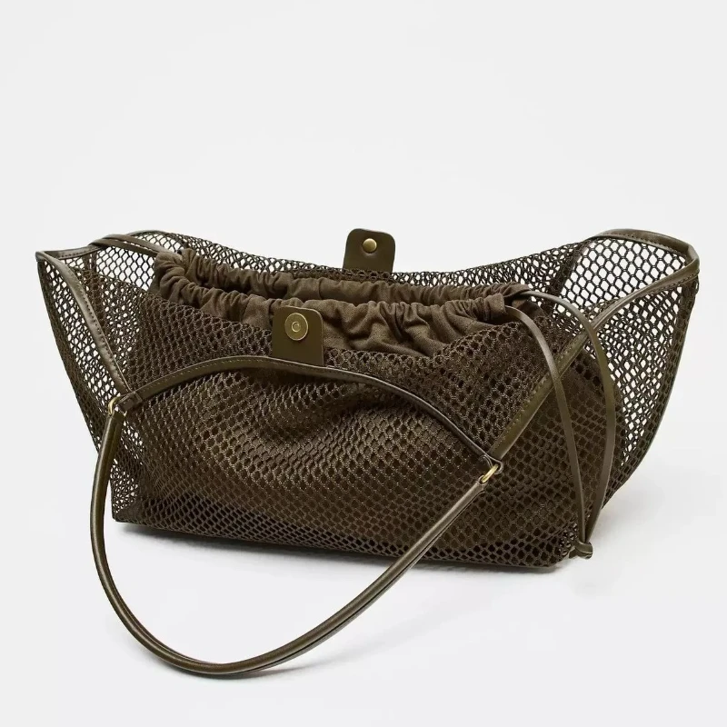 NEW PU Leather Wing Tote Bag Roomy Cluth Bag Large Capacity Buckle Woman Luxury Designer Travel Shoulder Bags Shopper Handbag