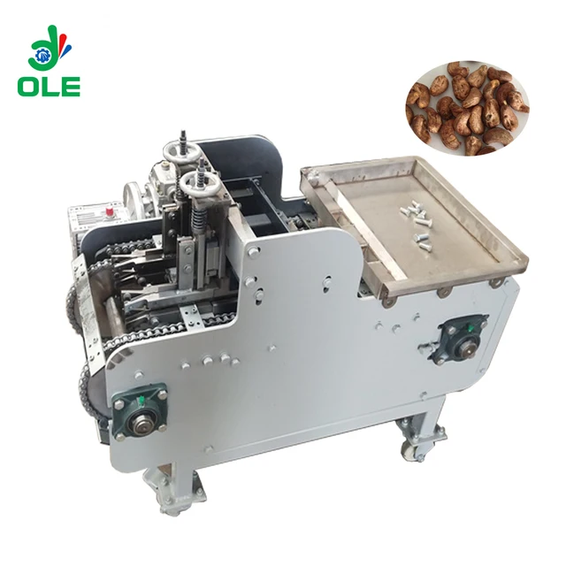 25kg/h Cashew Shell Cracker Machine High Efficient Cashew Nuts Shell Peeling Machine