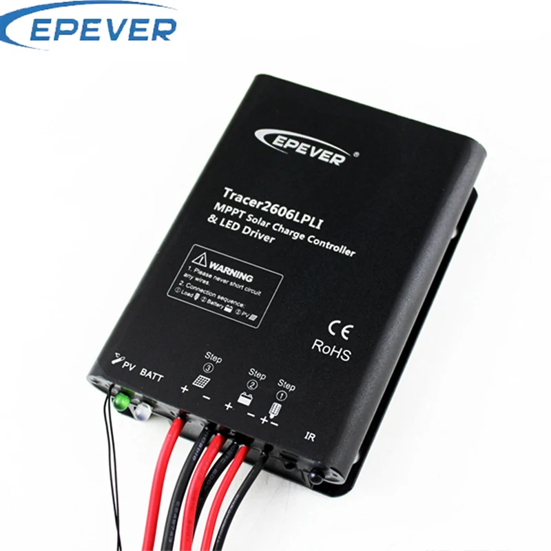 EPEVER Tracer2606LPLI Tracer2610LPLI Waterproof MPPT Solar Charge Controller 10A