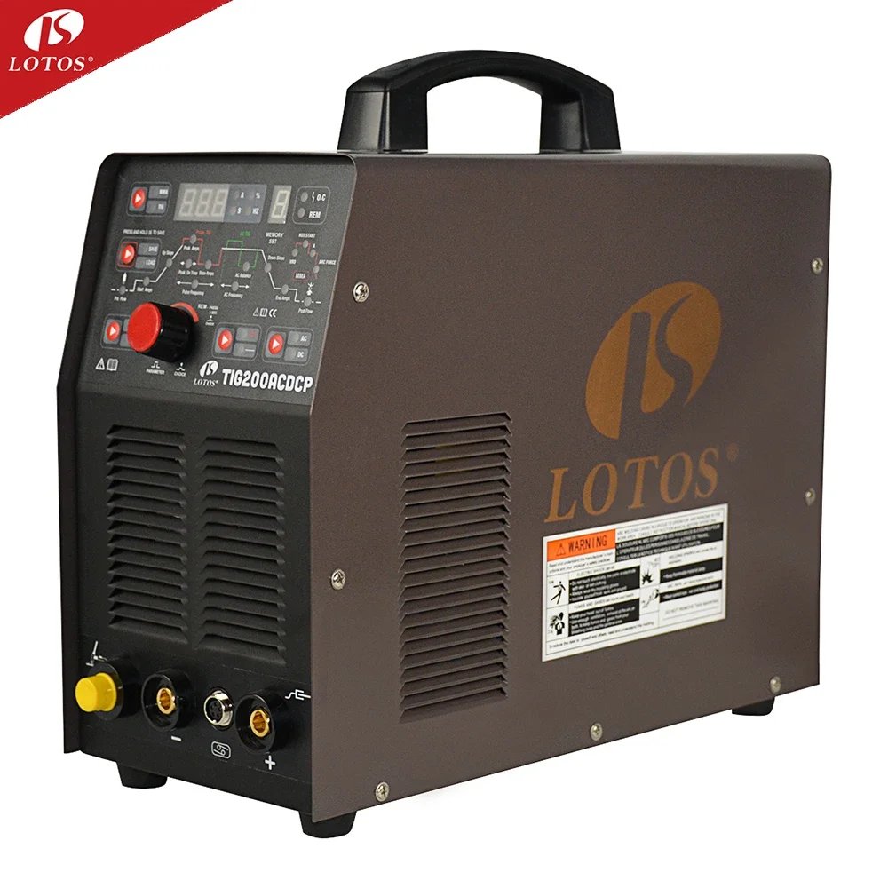 Lotos Ac Dc Tig Mig Welder 200a 110v 220v Aluminum Mma Pulse Inverter Welding Mhine 200 5