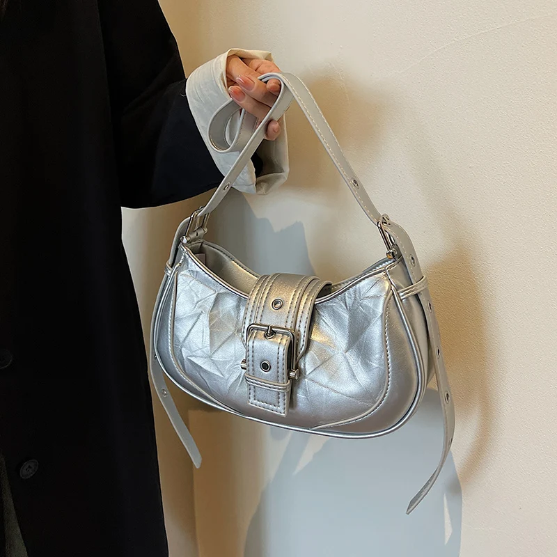  Silver Bag Silver Purse for Women Crossbody Bags