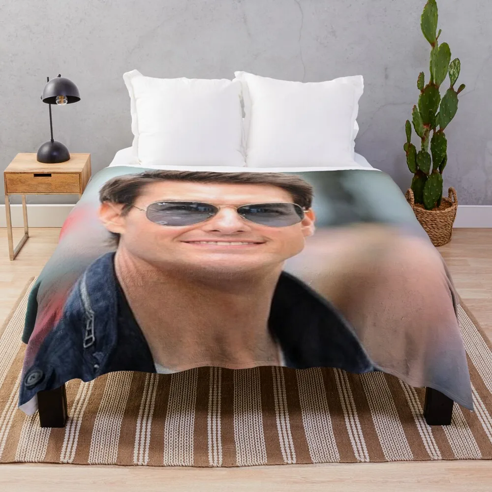 

Tom Cruise Throw Blanket Moving Blanket Shaggy Blanket