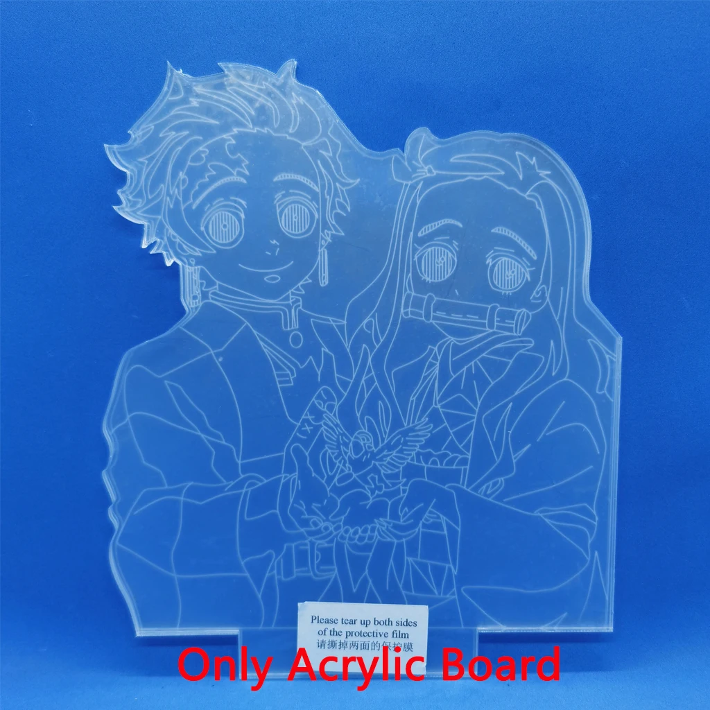 night light for bedroom Anime Demon Slayer Led Night Light 16 Colors Lamp Kimetsu No Yaiba For Kid Desk Decor Can Be Combined To Purchase Acrylic Board bright night light