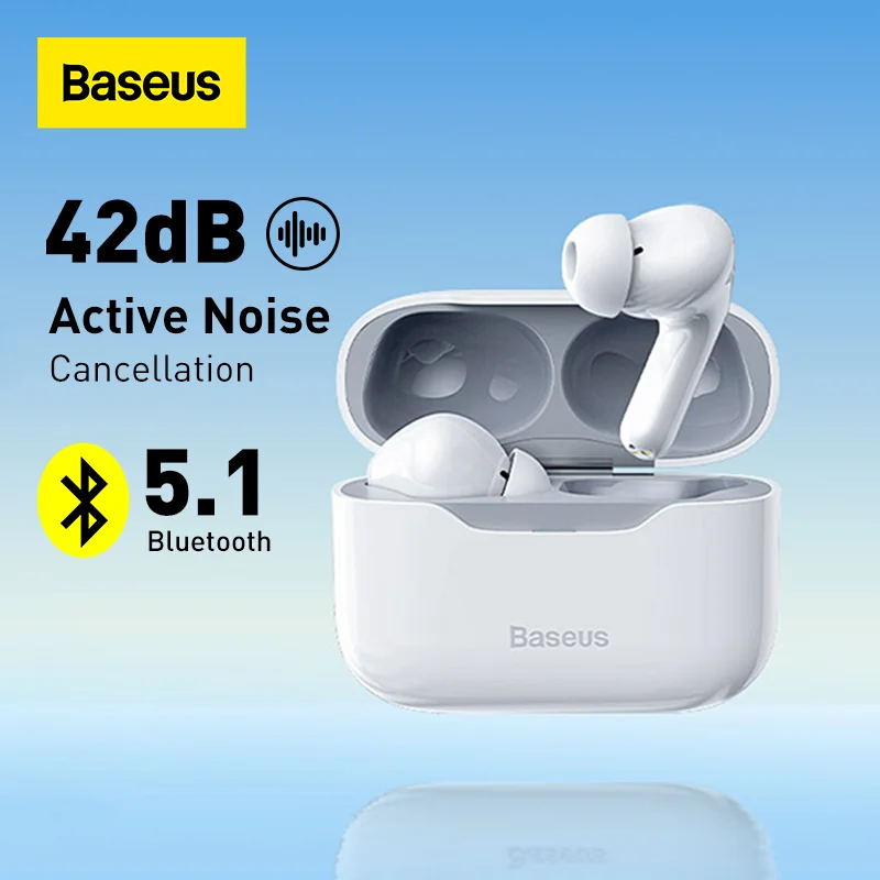 Baseus-Bluetooth 5.1ワイヤレスヘッドセット,hi-fiヘッドセット,アクティブノイズキャンセル,ゲーミングヘッドセット Baseus-Bluetooth 5.1ワイヤレスヘッドセット,hi-fiヘッドセット,アクティブノイズキャンセル,ゲーミングヘッドセット