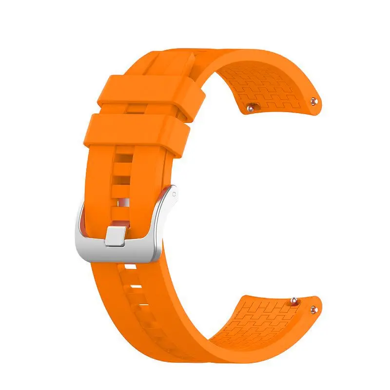 Premium 20mm Silicone Watch Band Strap - Vibrant Colors & Secure Fit