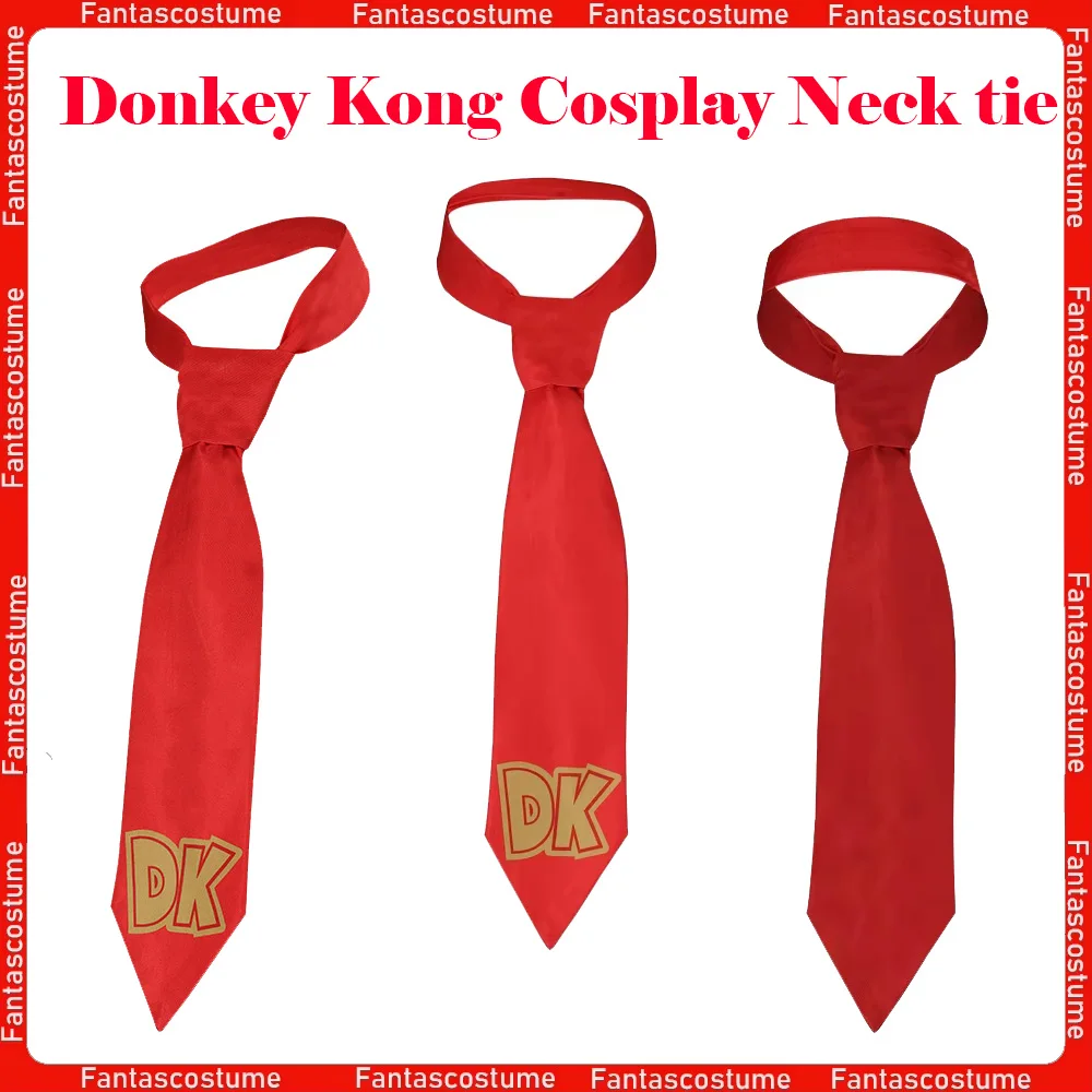 Donkey Cos Kong Cosplay cravate tour de cou accessoires de Costume pêche  Cos princesse rouge ceinture de cou Halloween carnaval Costume de fête -  AliExpress, image size:1000x1000